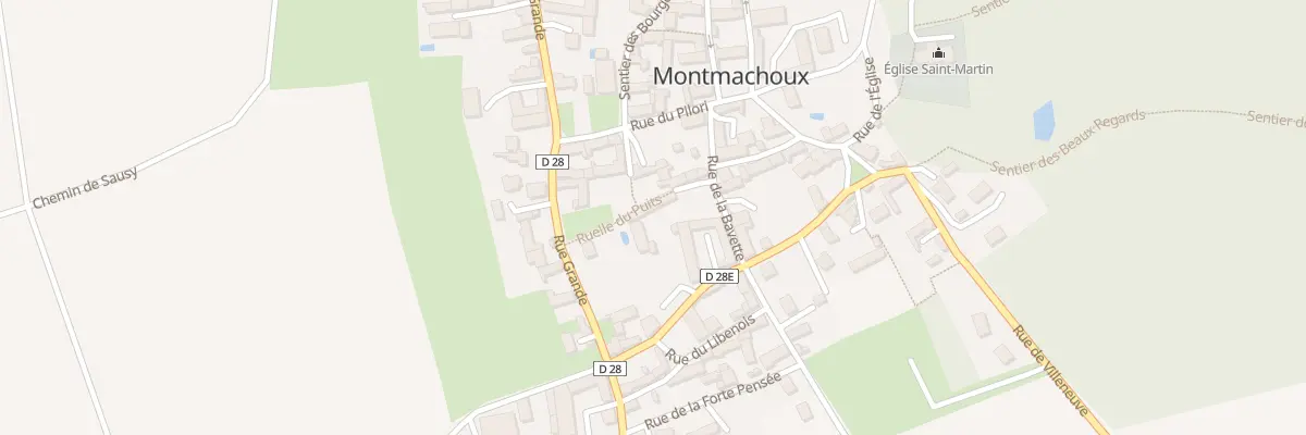 Plan du 2 Rle du Puits à Montmachoux