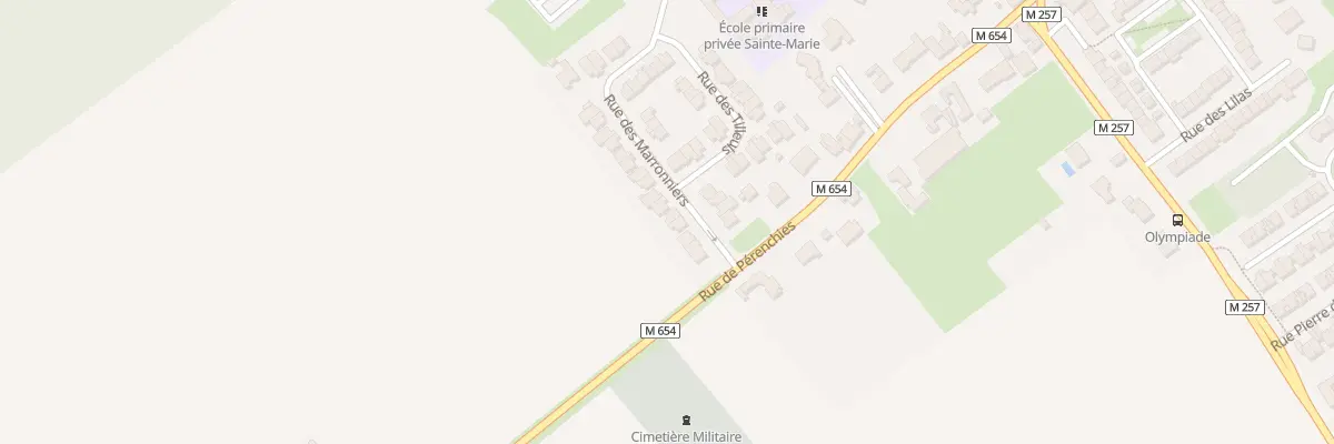 Plan du 32 Rue des Marronniers à Verlinghem