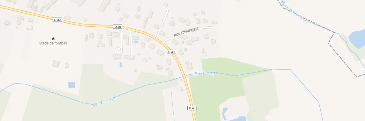 Plan du 948 Rue de Bailly à Tracy-le-Mont