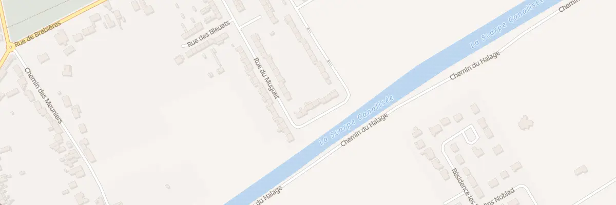 Plan du 5 Rue des Coquelicots à Vitry-en-Artois