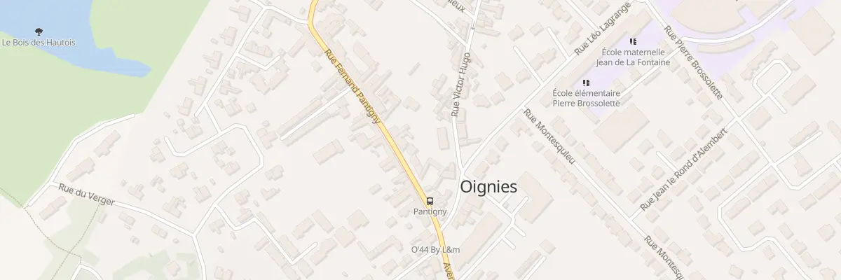 Plan du 19 Rue Fernand Pantigny à Oignies