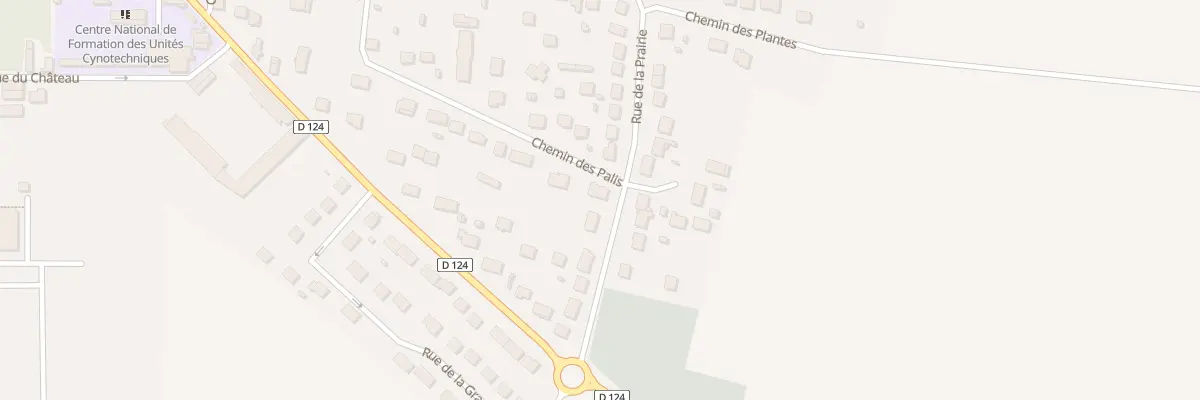 Plan du 48 Rue de la Prairie à Cannes-Écluse