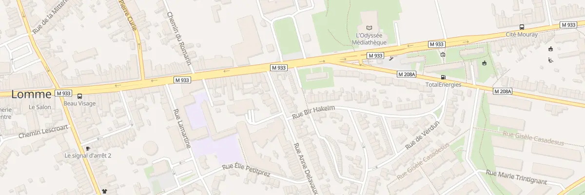 Plan du 9 Rue Anne Delavaux à Lille