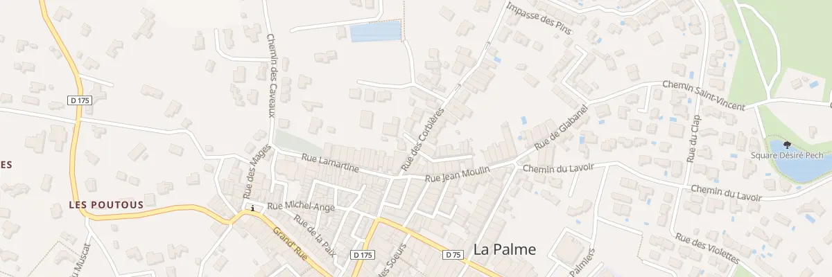 Plan du 5 Rue des Corbières à La Palme