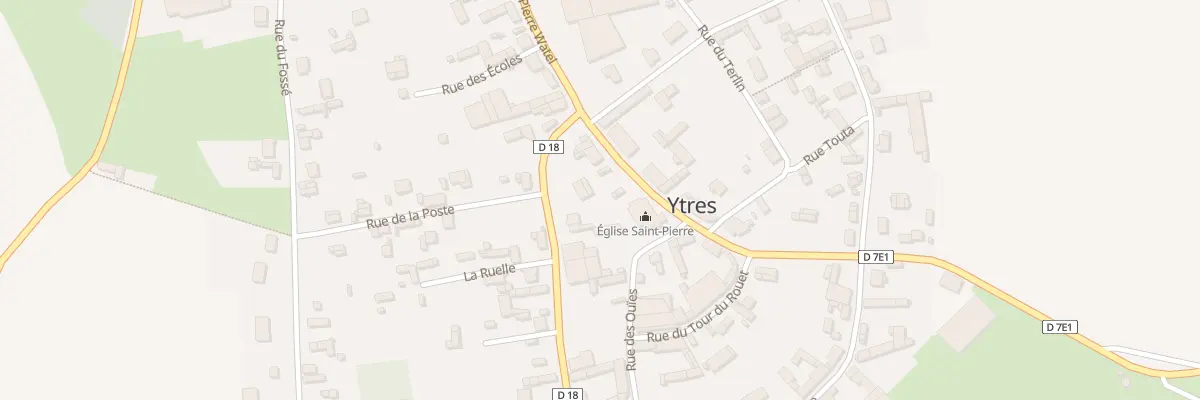 Plan du 20 Rue Watel à Ytres