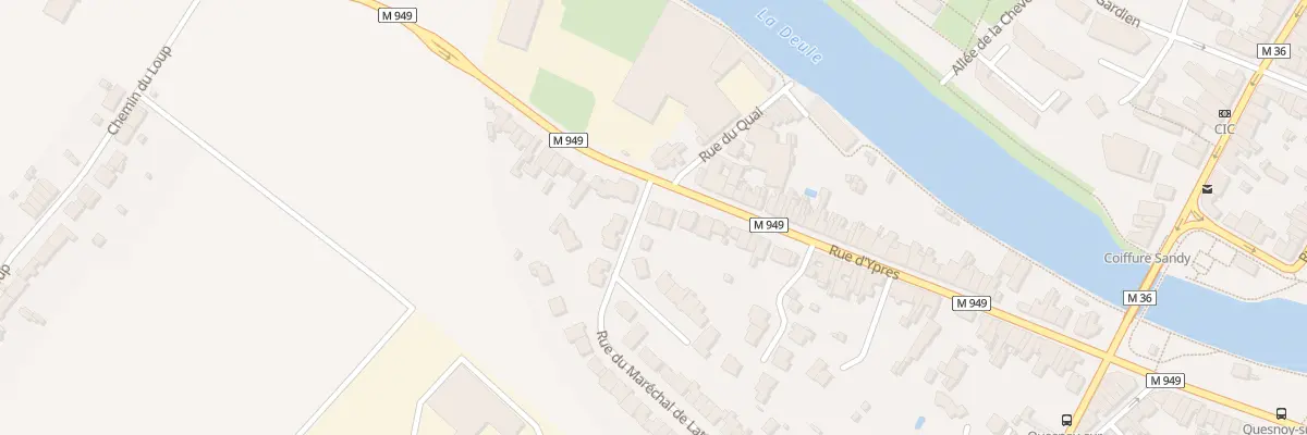 Plan du 73 Rue d’Ypres à Quesnoy-sur-Deûle