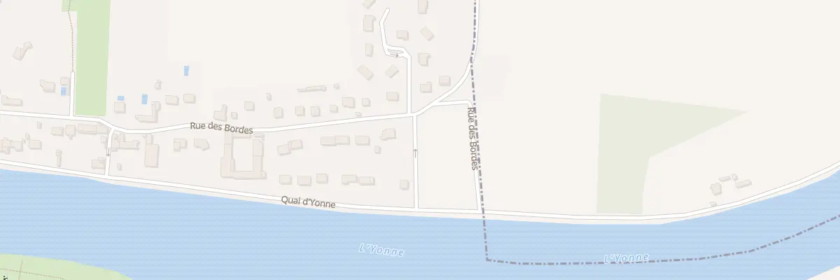 Plan du 68 Rue des Bordes à Cannes-Écluse