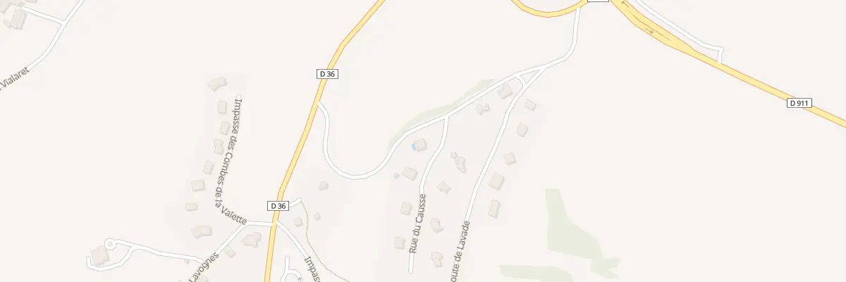 Plan du 5224 Le Causse de la Valette à Saint-Léons
