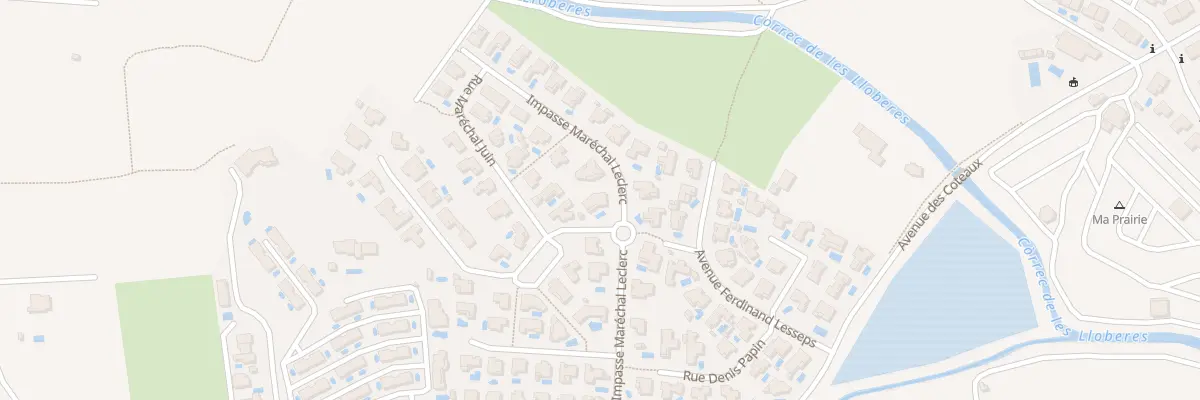 Plan du 7 Rue Maréchal Leclerc à Canet-en-Roussillon