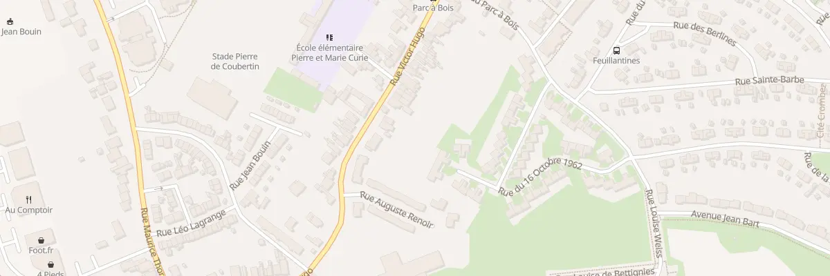 Plan du 115 Rue Victor Hugo à Noyelles-Godault