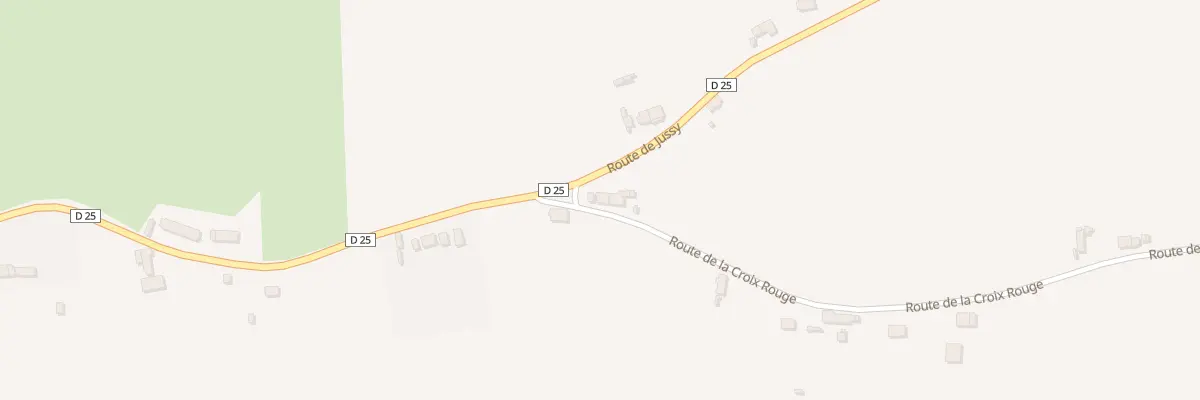 Plan du 16 Rte de la Croix Rouge à Saint-Léger-le-Petit