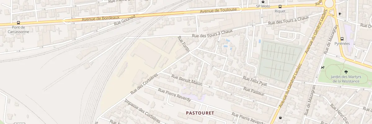 Plan du 5 Rue des Corbieres à Narbonne
