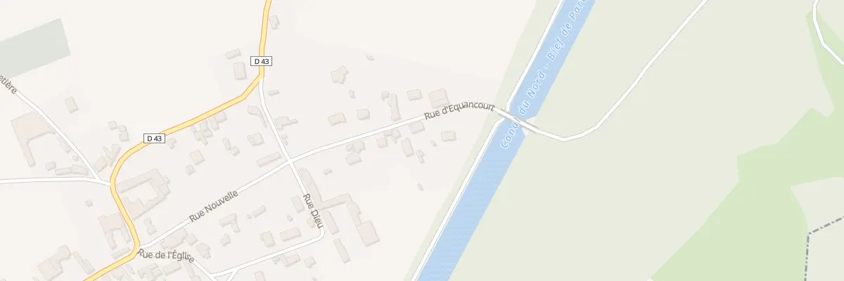 Plan du 10 Rue d’Equancourt à Étricourt-Manancourt