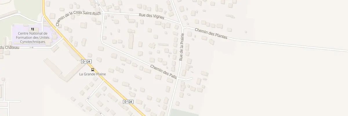 Plan du 40 Rue de la Prairie à Cannes-Écluse