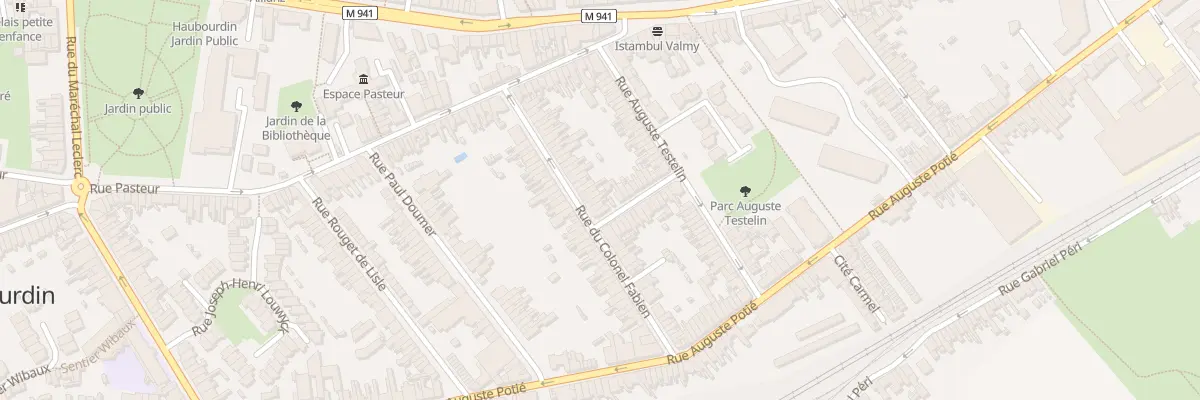 Plan du 39 Rue du Colonel Fabien à Haubourdin