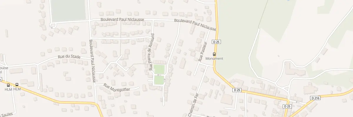 Plan du 68 Rue Pierre de Ronsard à Faremoutiers