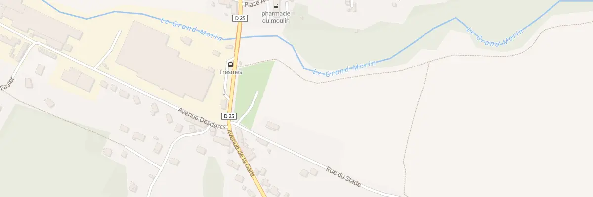 Plan du 3 Rue du Stade à Pommeuse