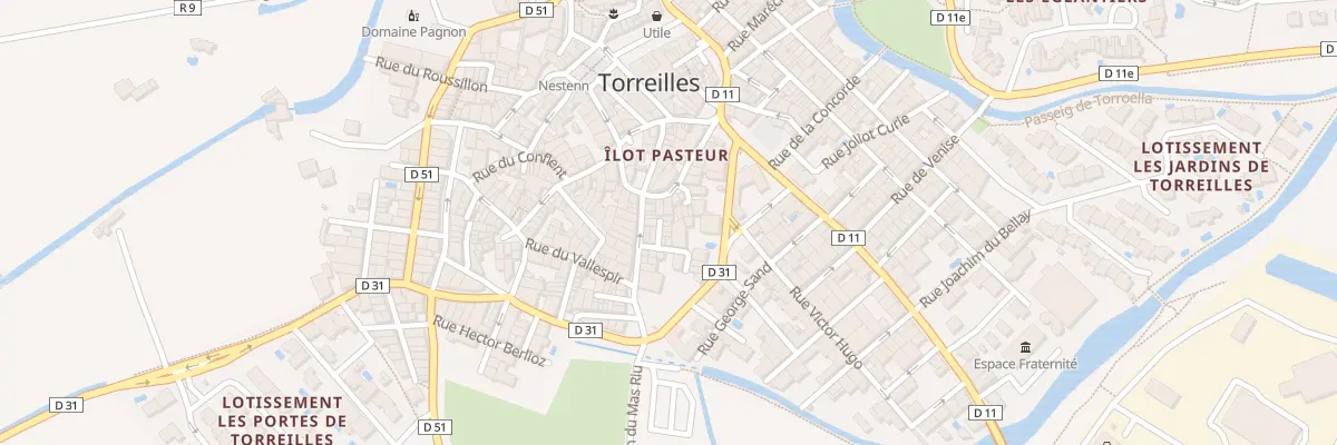 Plan du 3 Imp d’Andorre à Torreilles