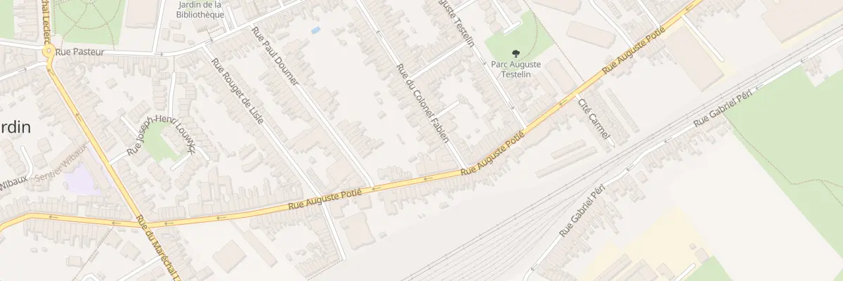Plan du 72 Rue du Colonel Fabien à Haubourdin