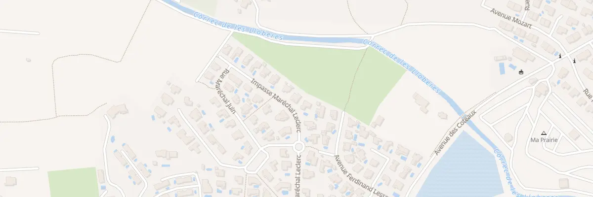 Plan du 20 Rue Maréchal Leclerc à Canet-en-Roussillon