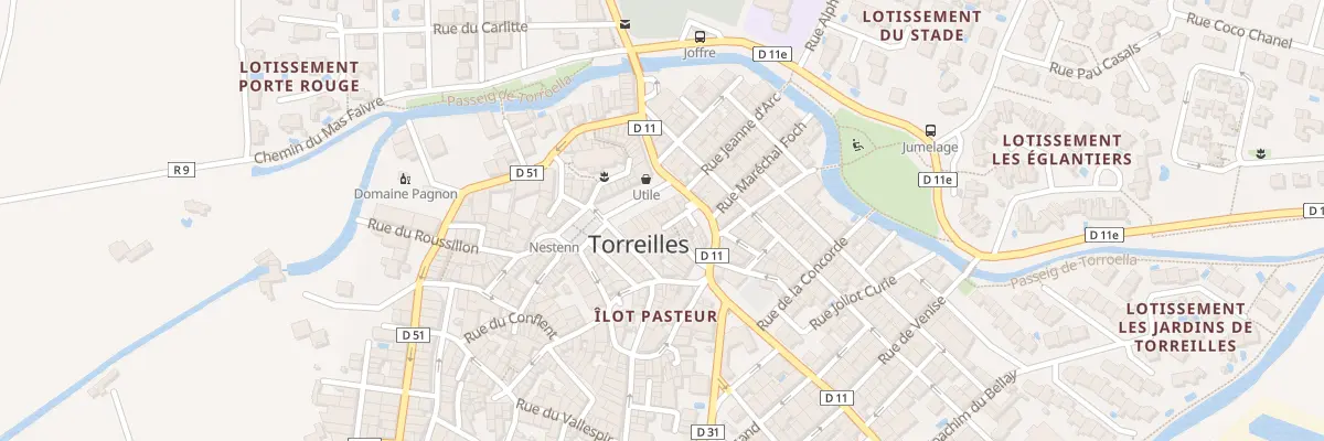 Plan du 8 Imp de l’Avenir à Torreilles