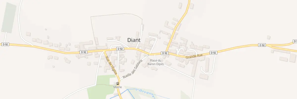 Plan du 30 Gr Grande Rue à Diant