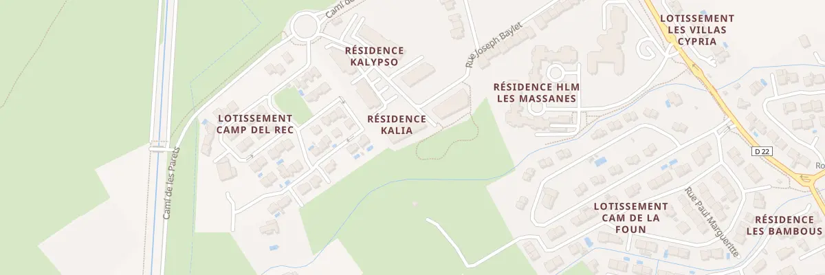 Plan du 6 Rue Esther Senot à Saint-Cyprien