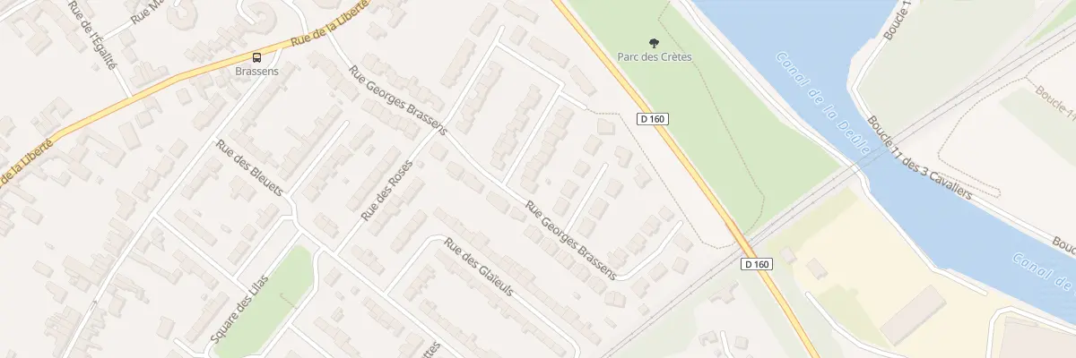 Plan du 60 Rue Jacques Prevert à Dourges