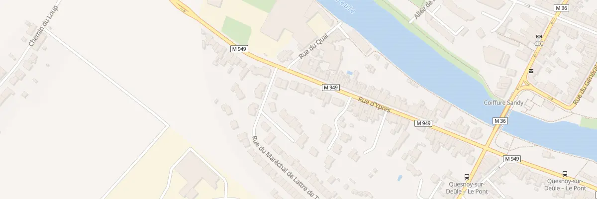 Plan du 67 Rue d’Ypres à Quesnoy-sur-Deûle