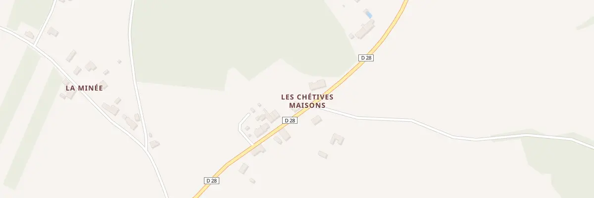Plan du 11 Les Chetives Maisons à Saint-Andelain