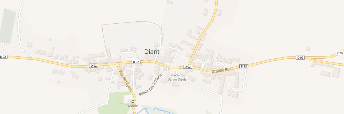 Plan du 1 Imp de la Laiterie à Diant