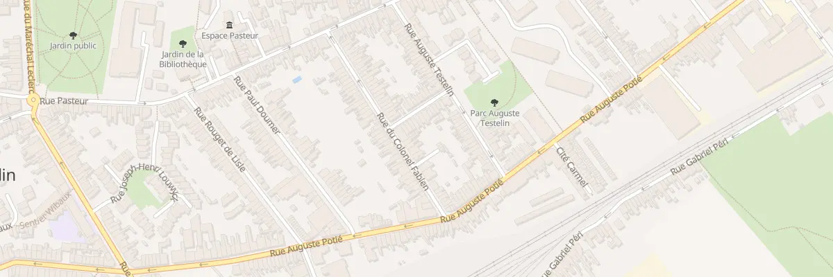 Plan du 47 Rue du Colonel Fabien à Haubourdin