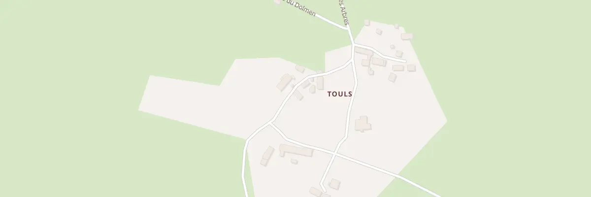 Plan du 5002 Touls à Coltines