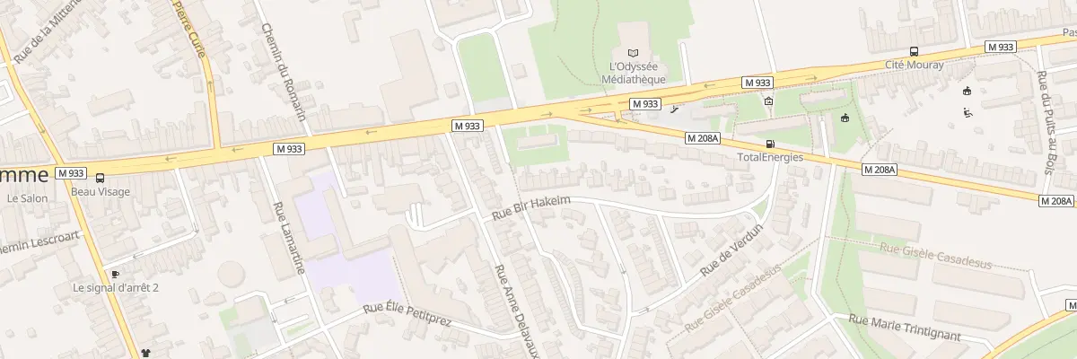 Plan du 5 Rue Bir Hakeim à Lille