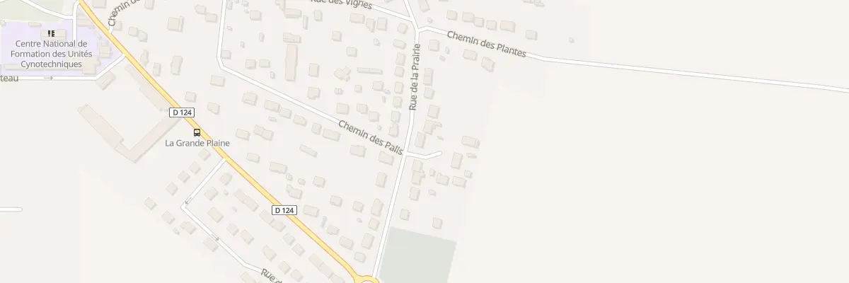 Plan du 43 Rue de la Prairie à Cannes-Écluse