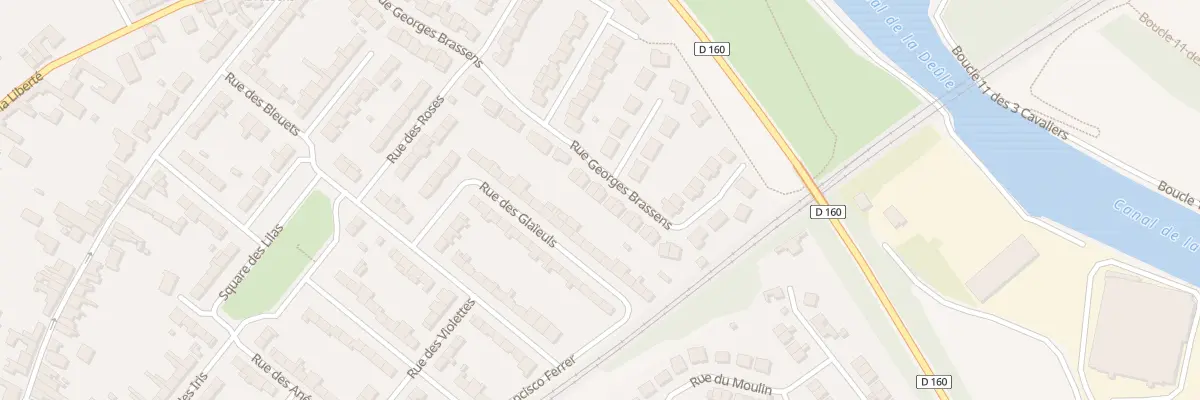 Plan du 41 Rue Georges Brassens à Dourges