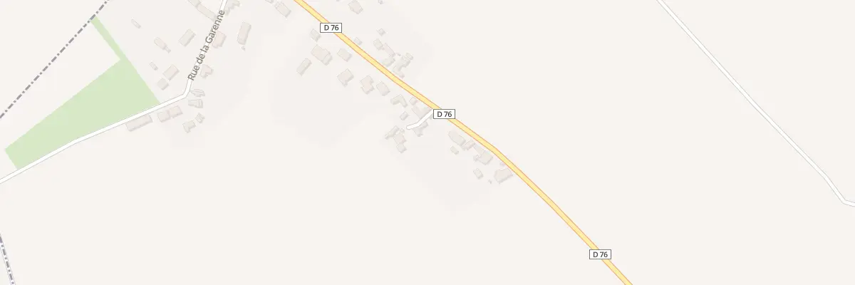 Plan du 278 Rue du Marais de Chevoyeux à Muirancourt
