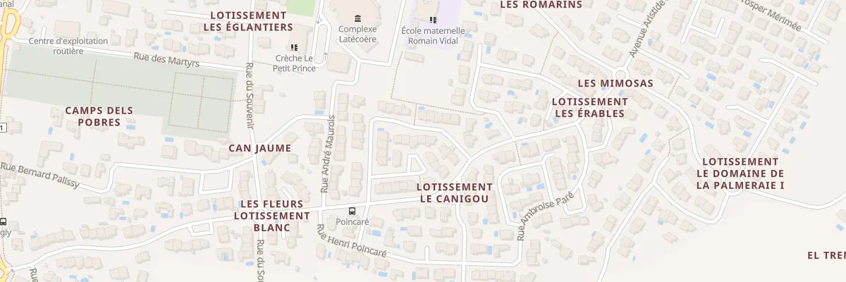 Plan du 5B Rue Claude Berthollet à Saint-Laurent-de-la-Salanque