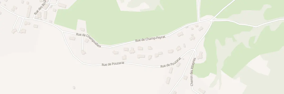 Plan du 5802 Pouzarat à Charbonnières-les-Varennes