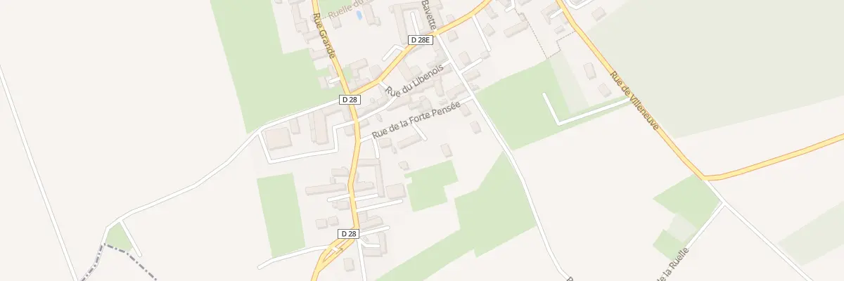 Plan du 4 Rue de la Forte Pensée à Montmachoux