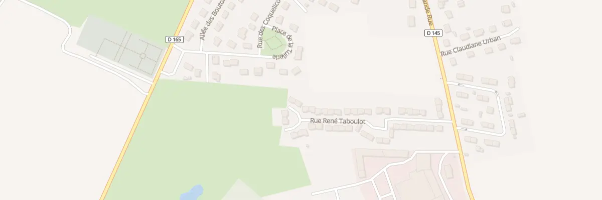 Plan du 240 Rue Rene Taboulot à Sempigny