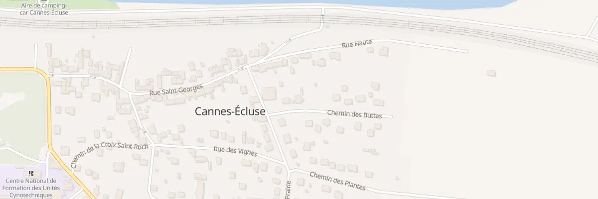 Plan du 5 Che des Buttes à Cannes-Écluse