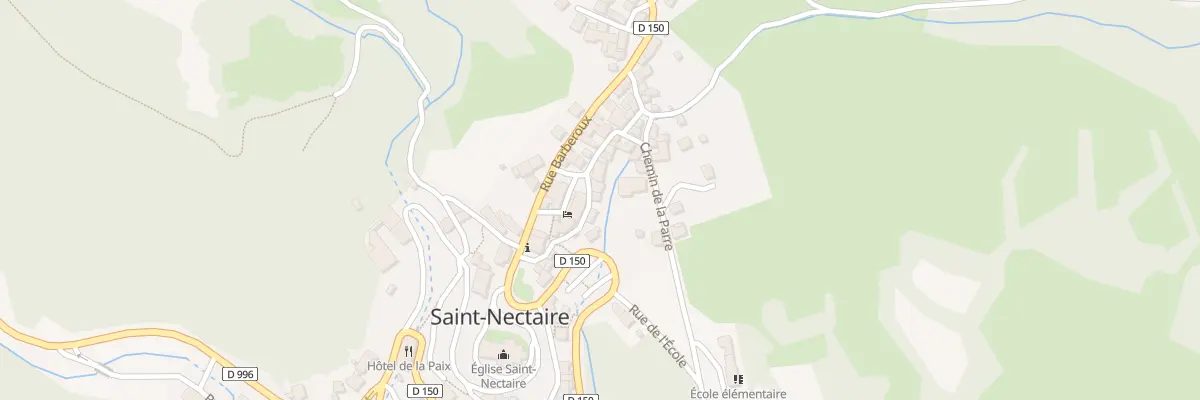 Plan du 5005 Rue des Soeurs St Nectaire Ht à Saint-Nectaire
