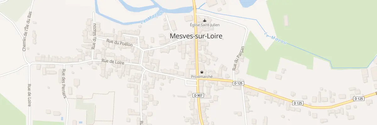 Plan du 36 Rte d’Antibes à Mesves-sur-Loire