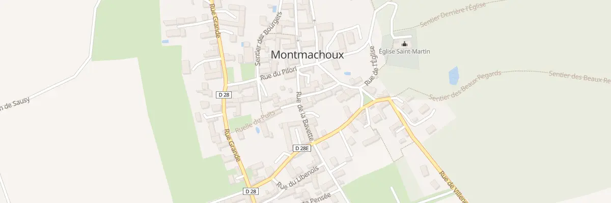 Plan du 3 Rue de la Bavette à Montmachoux