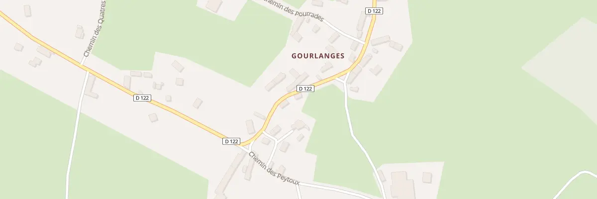 Plan du 5128 Gourlanges à Blot-l’Église