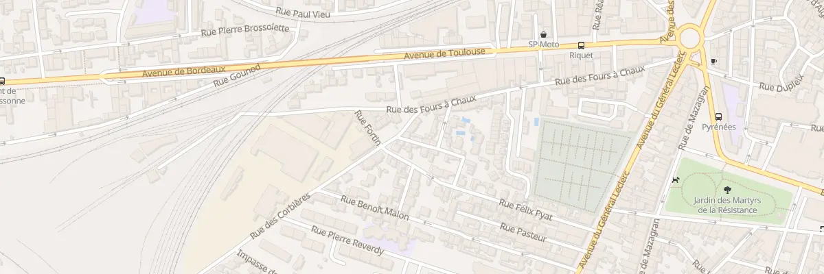 Plan du 3 Rue des Corbières à Narbonne