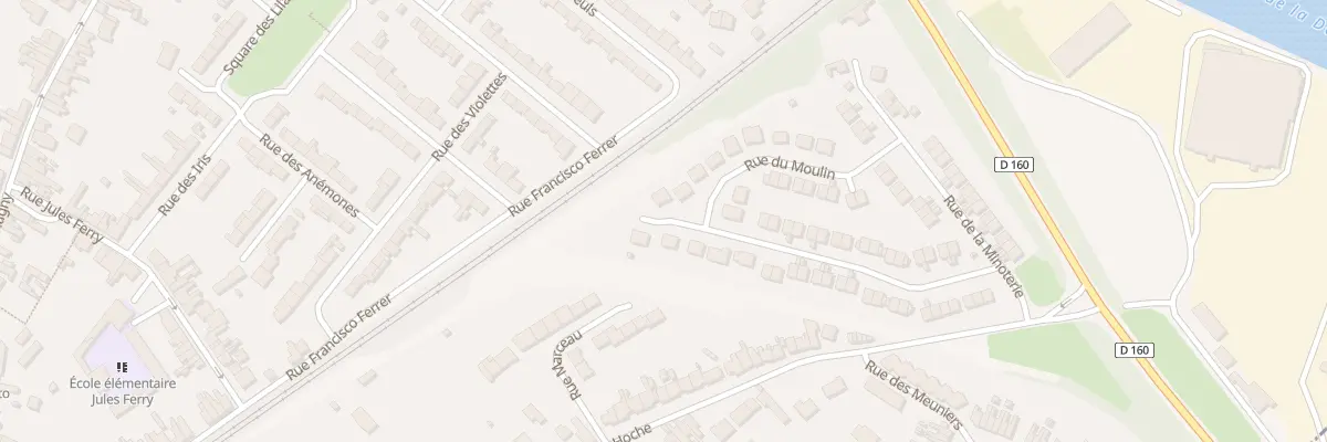 Plan du 49 Rue de la Malterie à Dourges
