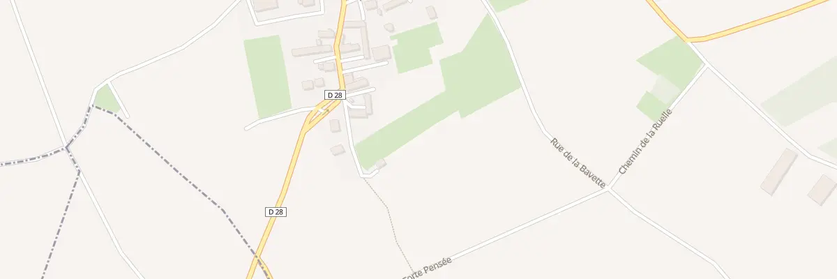 Plan du 3 Che de la Bourbonne à Montmachoux