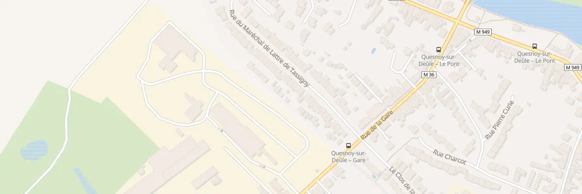 Plan du 27 Rue Mal Delattre de Tassigny à Quesnoy-sur-Deûle
